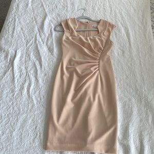 Calvin Klein pale pink dress - size 4